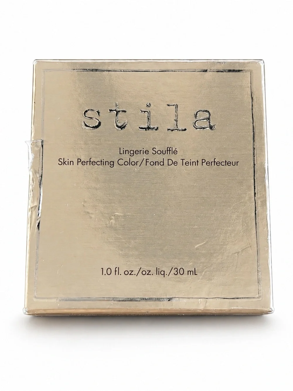 Stila Lingerie Soufflé Skin Perfecting Color Shade 8.0 Dark Star Container